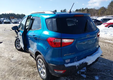 2019 Ford Ecosport Se from USA, damaged, VIN MAJ6S3GL8KC257341